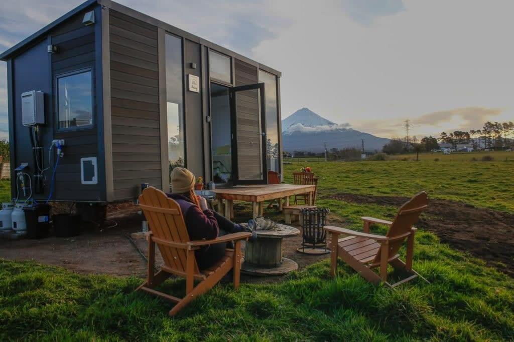 Taranaki Creekside Kea By Tiny Away Villa Stratford Exterior photo
